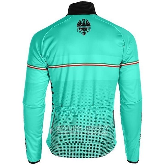 2019 Cycling Jersey Bianchi Milano Xd Blue Gray Long Sleeve And Bib Tight